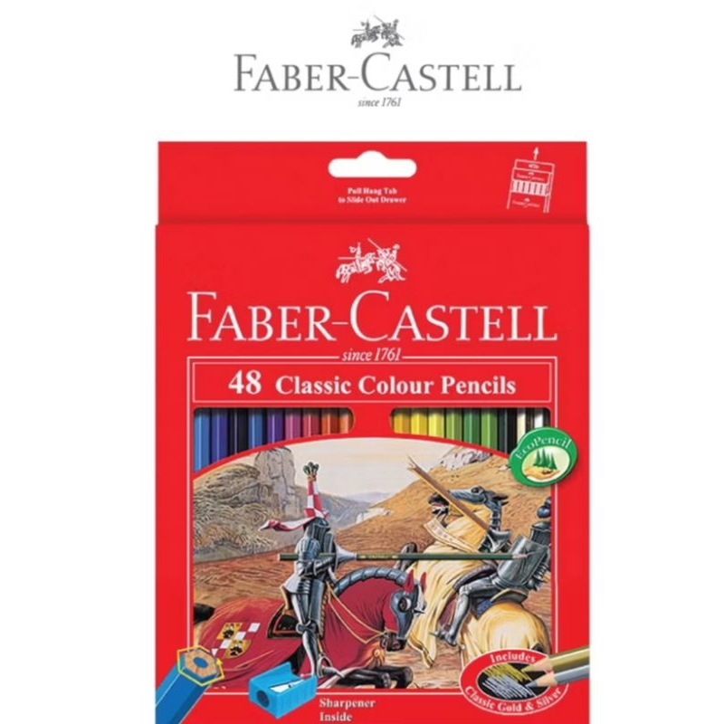 

Faber-Castell pencil warna isi 48 Warna-warni