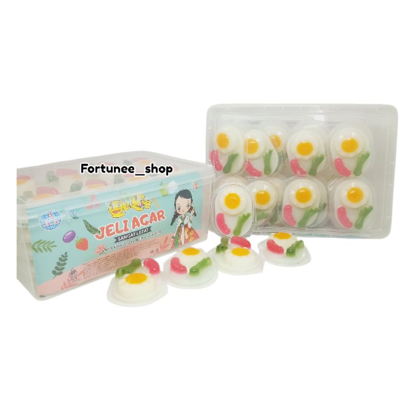 

Jelly Telur Sayur isi 40 / Pudding Telur Pack