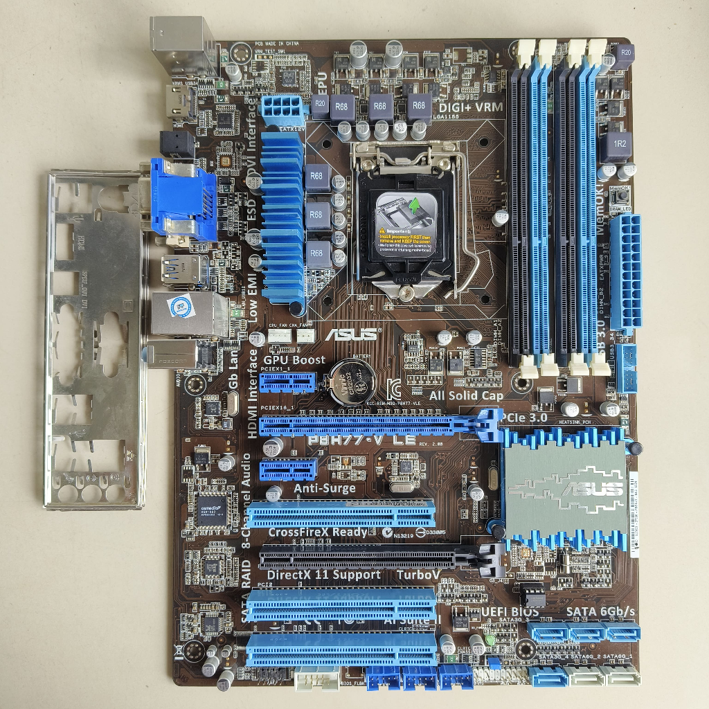 MOTHERBOARD GAMING ASUS P8H77-V LE LGA 1155