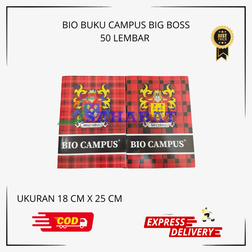 

BIO BUKU CAMPUS 36 LEMBAR 50 LEMBAR BUKU SEKOLAH 1 PAK ISI 10 BUKU