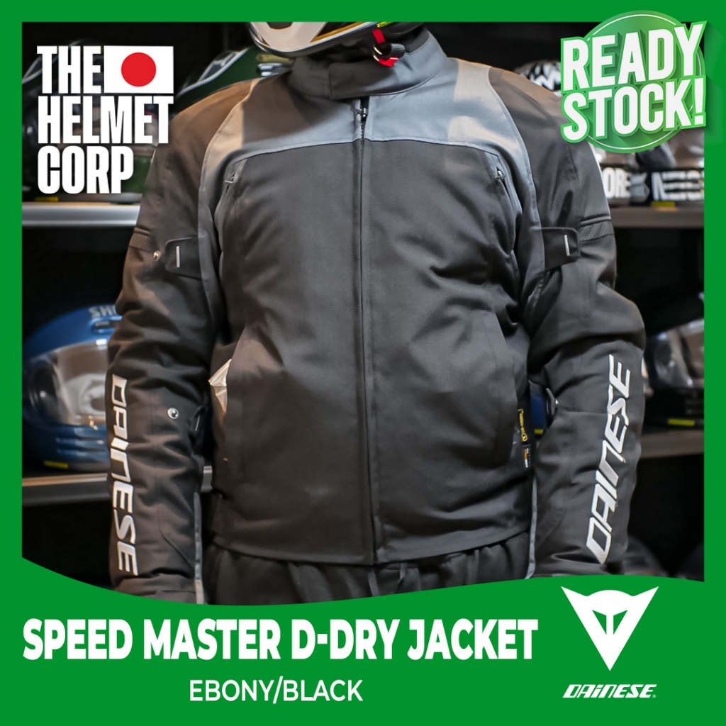 JACKET DAINESE SPEED MASTER EBONY/BLACK JAKET MOTOR RIDING TOURING