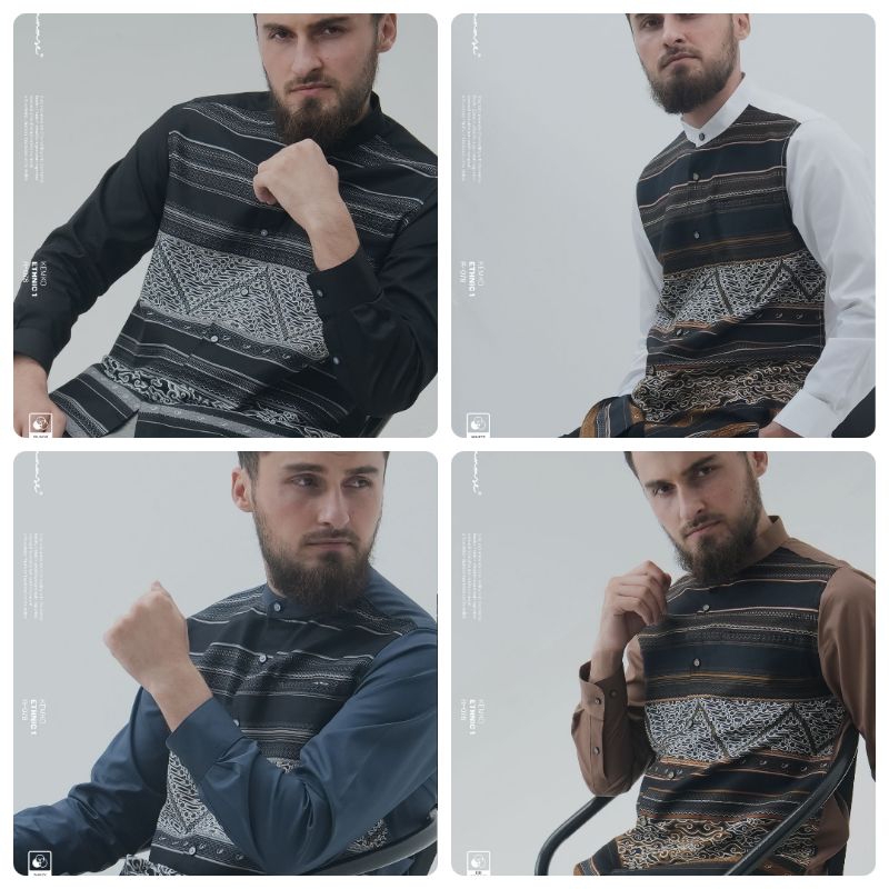 " SAMASE KEMKO ETHNIC LENGAN PANJANG R078