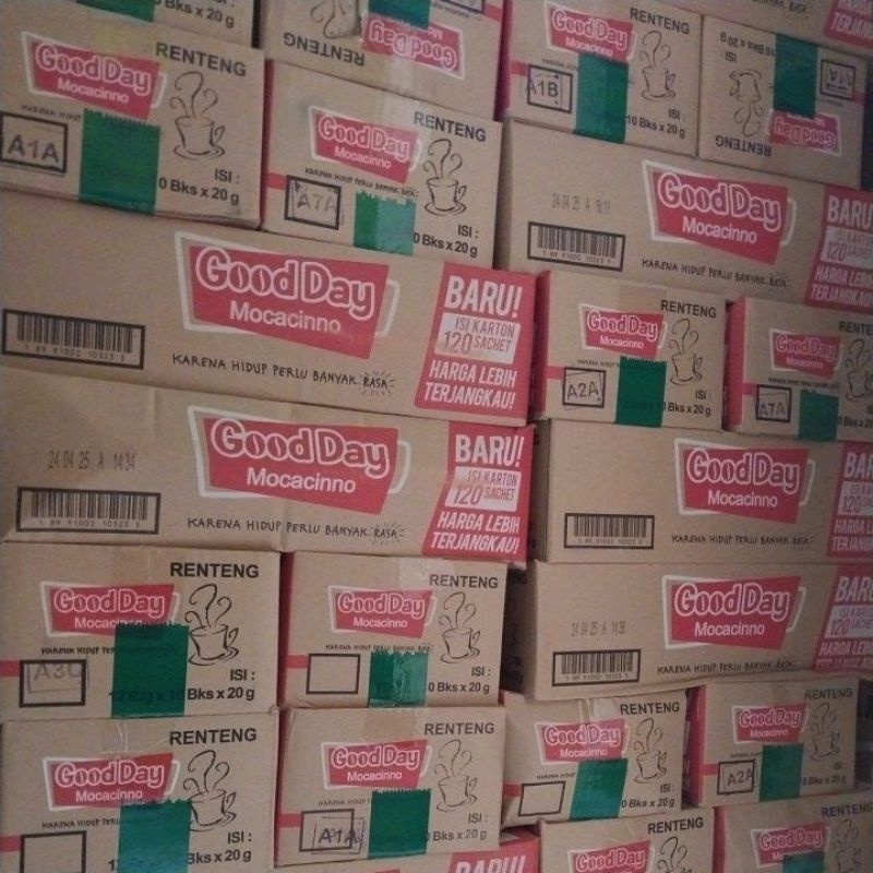 

GOOD DAY MOCACINNO 1 DUS (12 rtg × 10 bks × 20 g)/120 sachet
