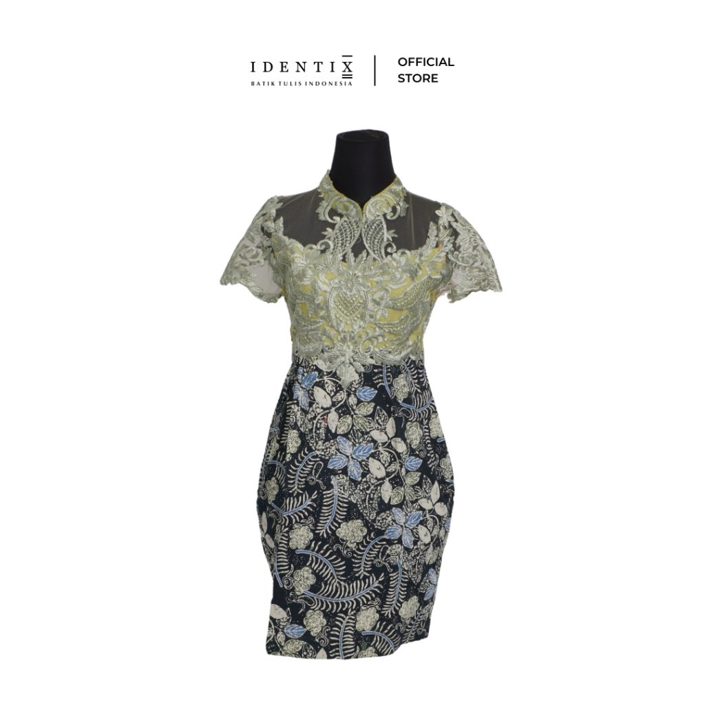Identix Batik - Kebaya Brokat Batik Wanita Model Kekininan