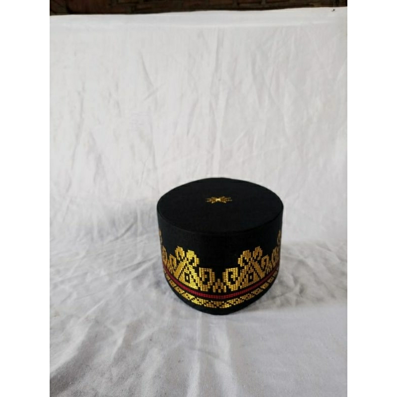 peci tenun songket ,peci sholat