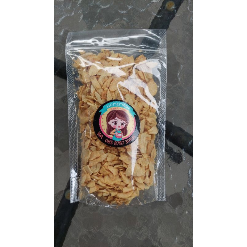 

Bawang putih goreng original tanpa kulit 100gr