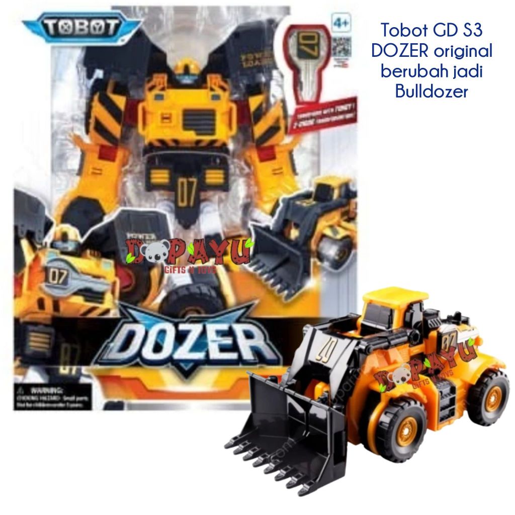 TOBOT seri Galaxy Detective S3 Original YOUNG TOYS