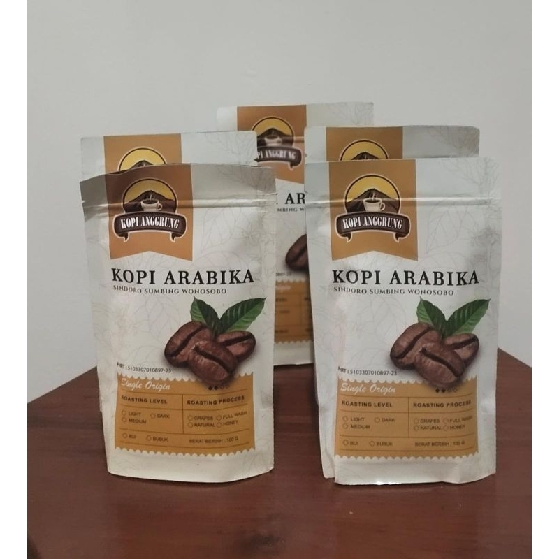 

Kopi Anggrung Arabika Sindoro Sumbing Wonosobo