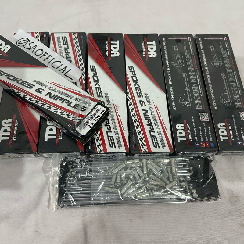 Ruji Jari Jari Jeruji TDR ORI ORIGINAL Chrome Crom 154/ 159/ 164/ 172/ 180/ 184/ 196/ 130/ 94/ 120/ 