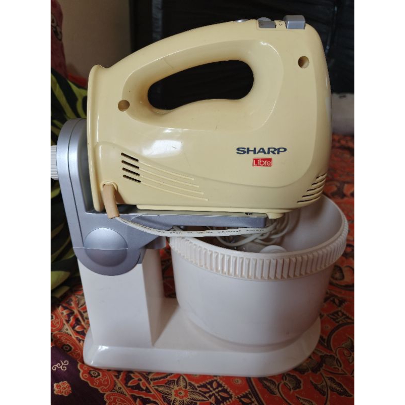 Stand Mixer Sharp EMS-51L (W) 5 Speed 210 Watt