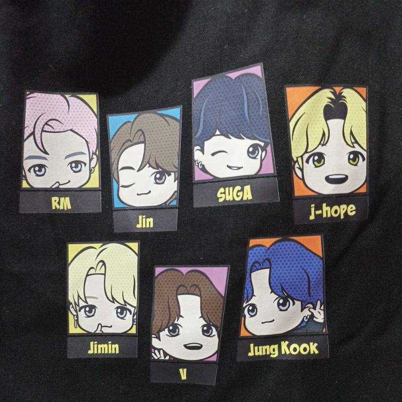 TinyTan Totebag Canvas Tumbler Black BTS