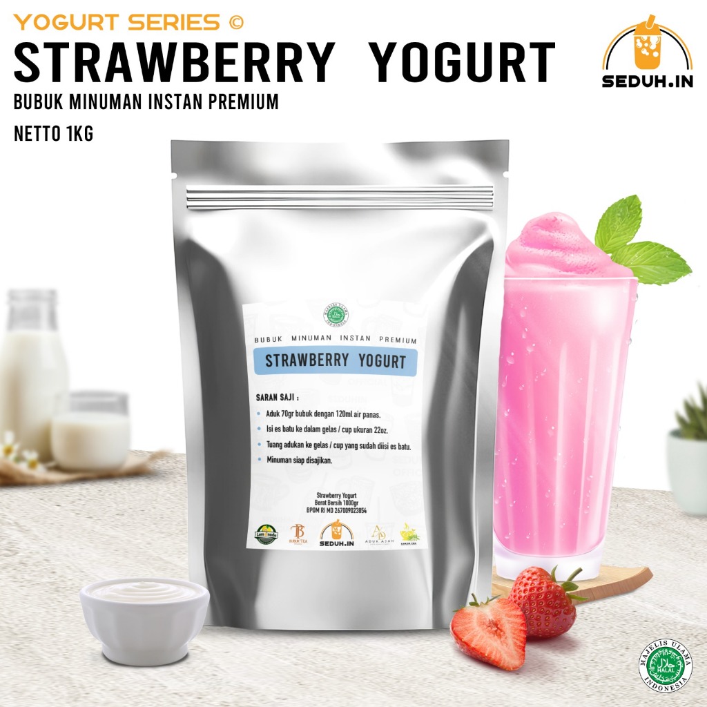 

Yogurt Minuman 1KG / Bubuk Minuman Premium