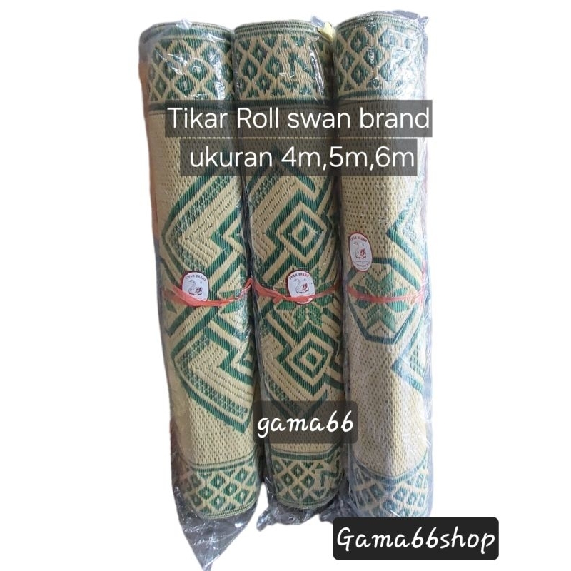 Tikar swan Roll ijo /tikar swan brand roll ukuran panjang 4m,5m dan 6m/tikar lesehan/tikar masjid