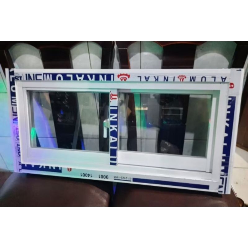 JENDELA ALUMINIUM SLIDING UKURAN 35X80, 40X80, 50X80