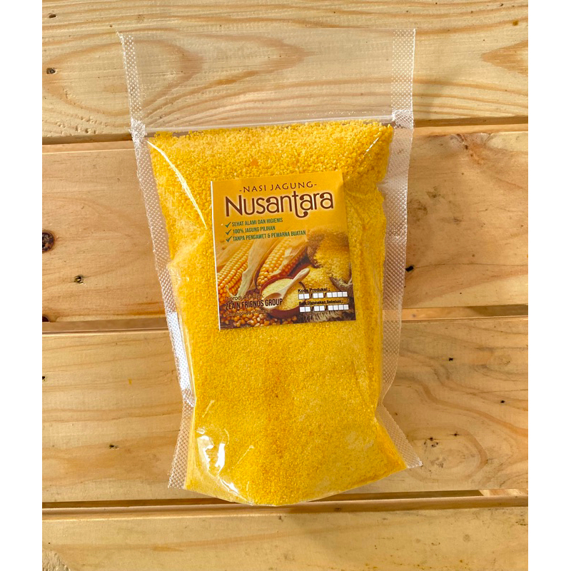 

Nasi Jagung Instan/Sego Jagung Kuning Khas Temanggung