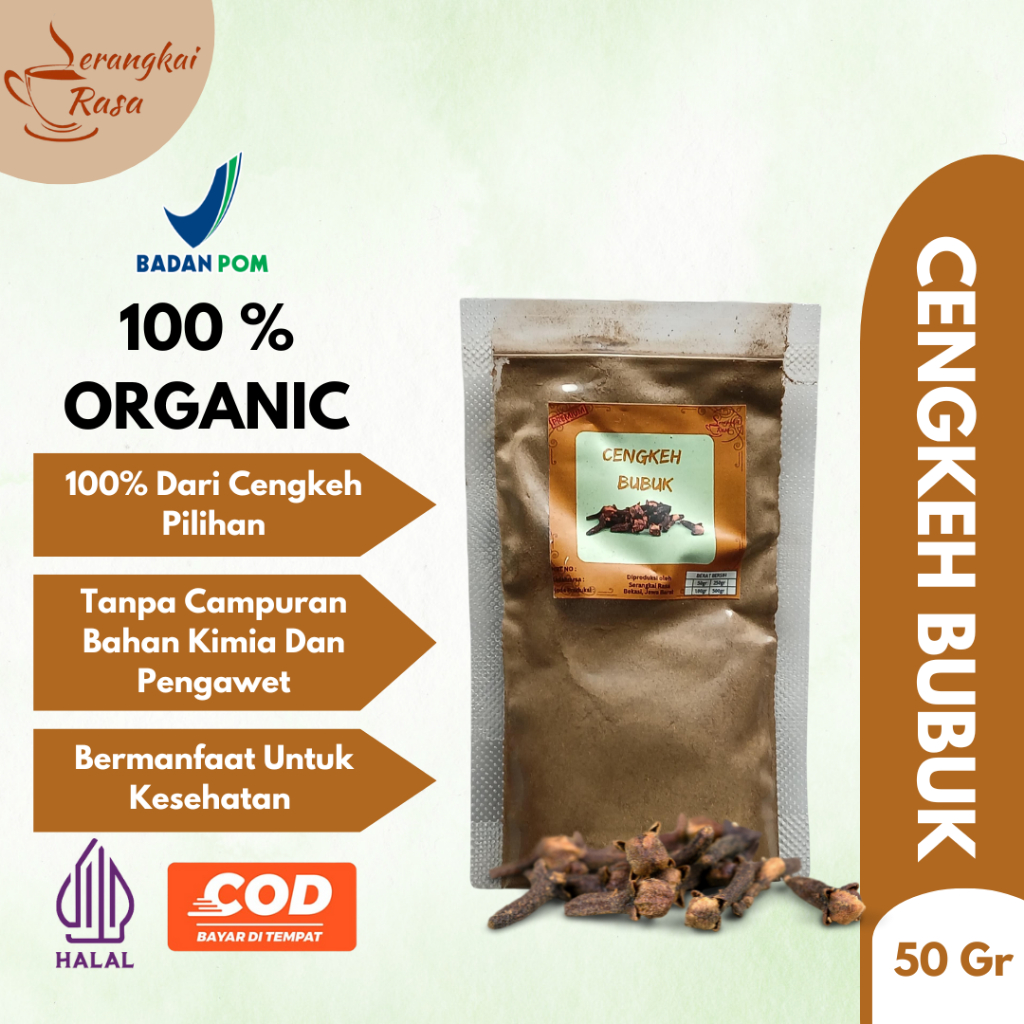 

Cengkeh Bubuk Murni 50gr