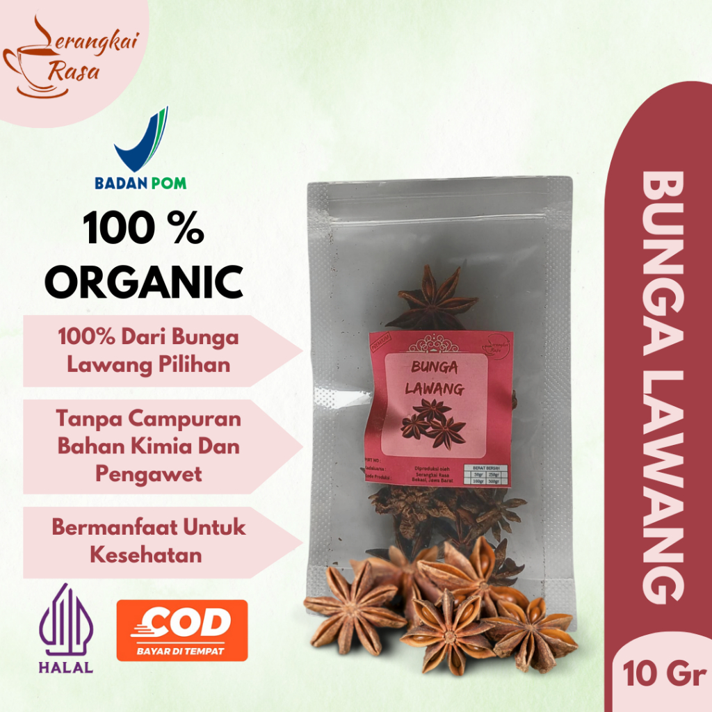 

Bunga Lawang Kering 10gr