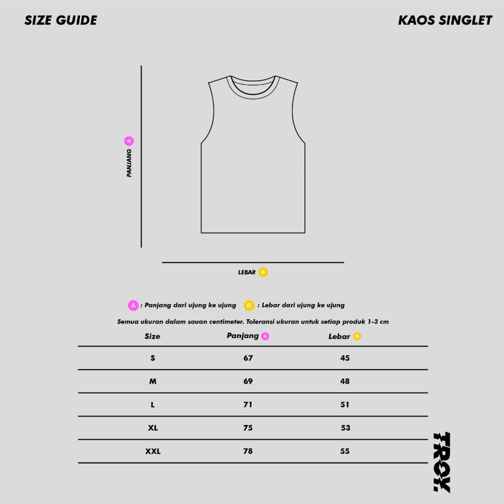 Troy Company Tshirt Singlet White Rat Get Drunk - Kaos Pria Tanpa Lengan Putih TS 2913