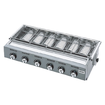 GETRA OL-6B GRILL ROASTER 6 BURNER // PEMANGGANG 6 TUNGKU