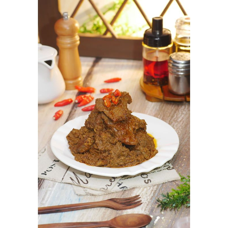 

Rendang Cabe Rawit Original, Daging super premium - Lezat, Empuk, dan Praktis