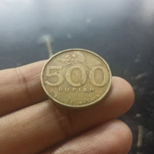 Uang Koin 500 Rupiah - Bunga Melati Kecil