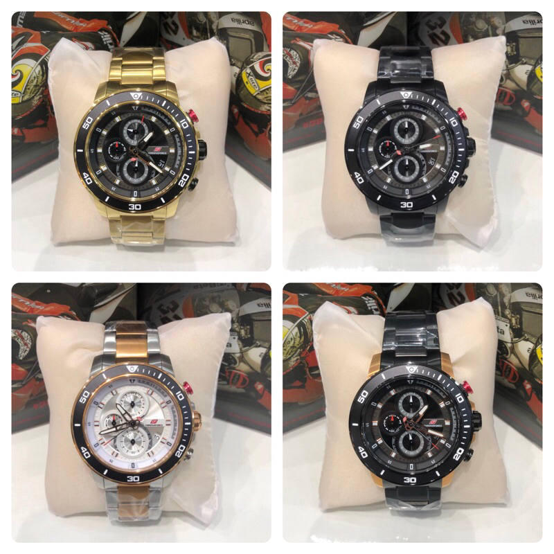 CF 5331G-2 JAM TANGAN PRIA CHRONOFORCE 5331G-2 / CF 5331G-2 stainless steel [ORIGINAL]