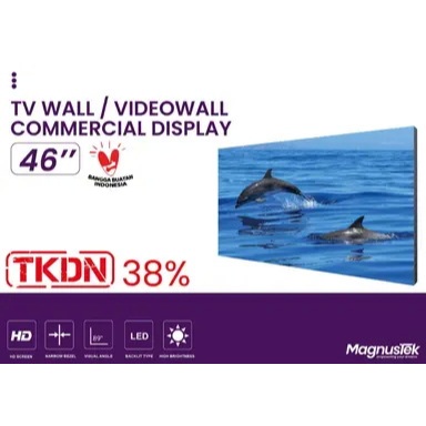 MAGNUSTEK 46 INCH TV WALL / VIDEOWALL COMMERCIAL DISPLAY