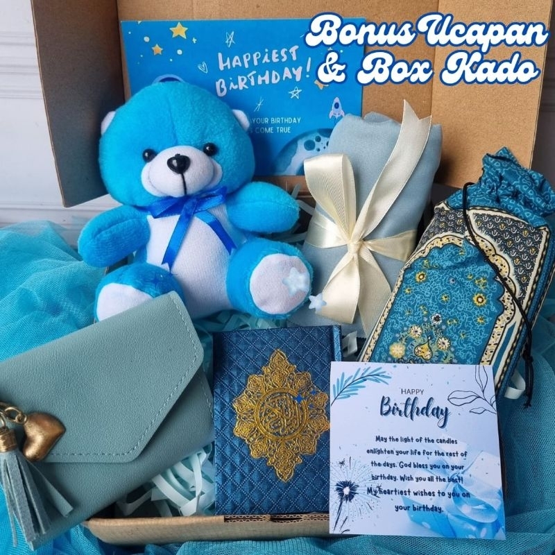 

Hampers Cewek [ Fitri ] / Kado Hijab Sajadah / Hadiah Set Mukena