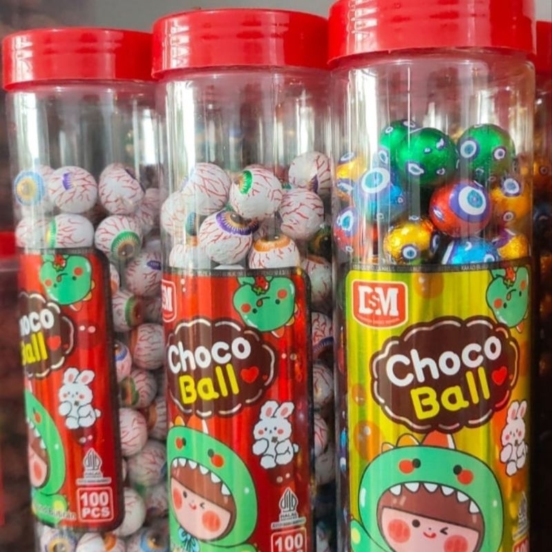 

LM CHOCO BALL COKELAT BOLA ISI 100 PCS