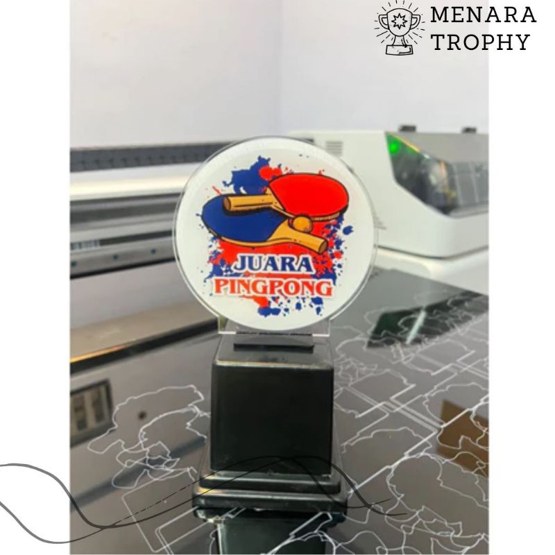 piala tenis meja piala ping pong Akrilik
