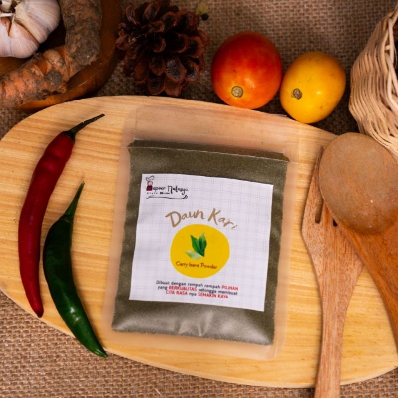 

Dapoer Natasya - Salam Koja / Kari Bubuk | Curry Leaves Powder | Bumbu Masak | Murni Ekonomis (30gram)