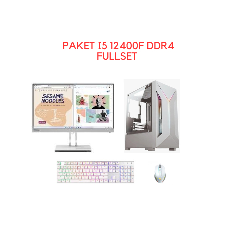 PC GAMING RAKITAN FULLSET CORE I5 12400F RTX 4060 8GB FULLSET