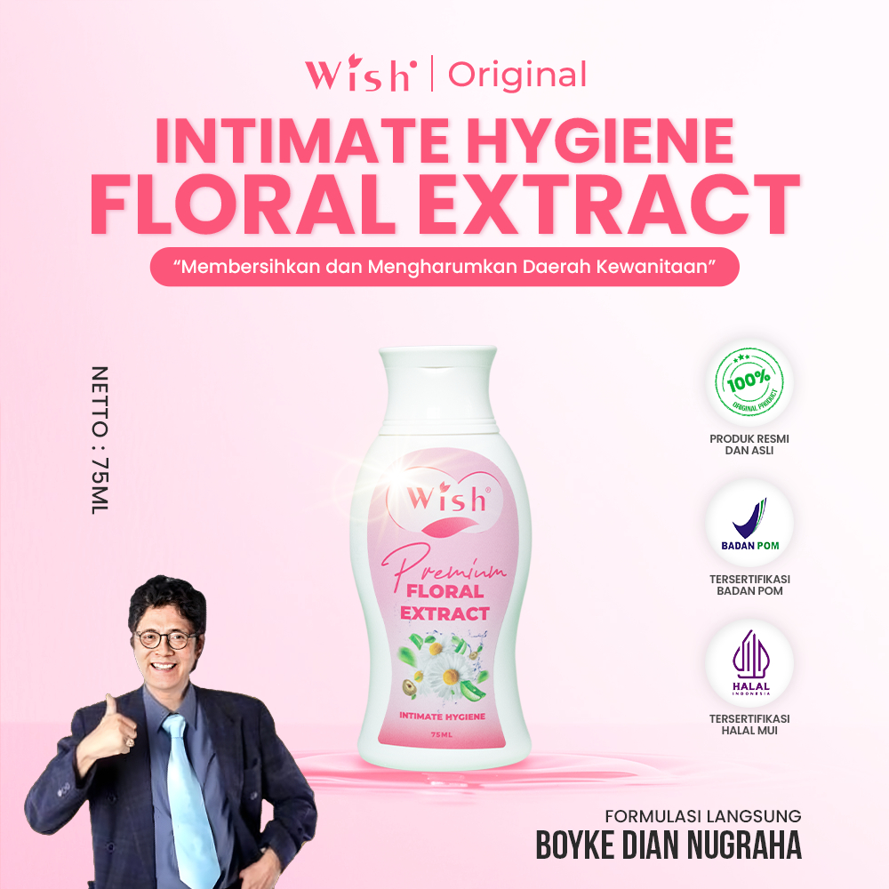 FLORAL EXTRACT Sabun Kewanitaan Dr Boyke