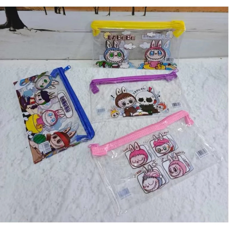 

TERBARU (1PCS) KOTAK PENSIL POUCH PVC SELETING LABUBU SANRIO KUROMI / POUCH BENING SANRIO ANTI AIR MURAH TEMPAT PENSIL SANRIO TRANSPARAN