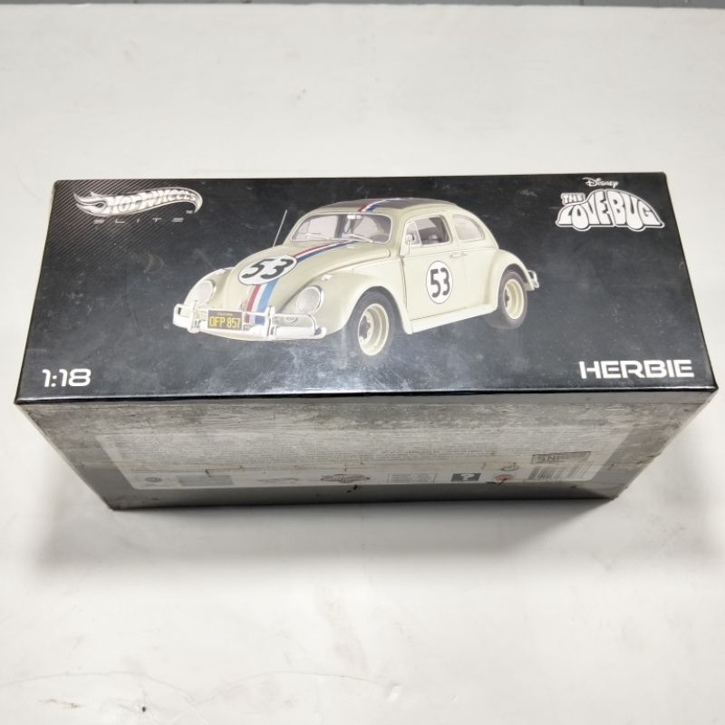 Hot Wheels Elite Herbie Disney The Love Bug