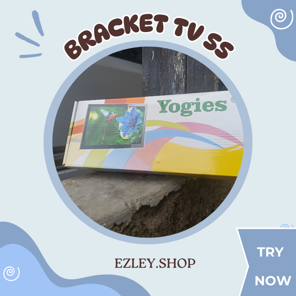 Bracket TV Yogies SS : 10 - 32 Inch / Maximal Vesa 20CM X 20CM / Breket TV Politron / Bracket Penyan