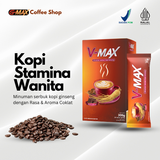 

Kopi VMAX Minuman Kopi Ginseng Stamina Wanita Kopi Ginseng Penambah Gairah Wanita BPOM HALAL