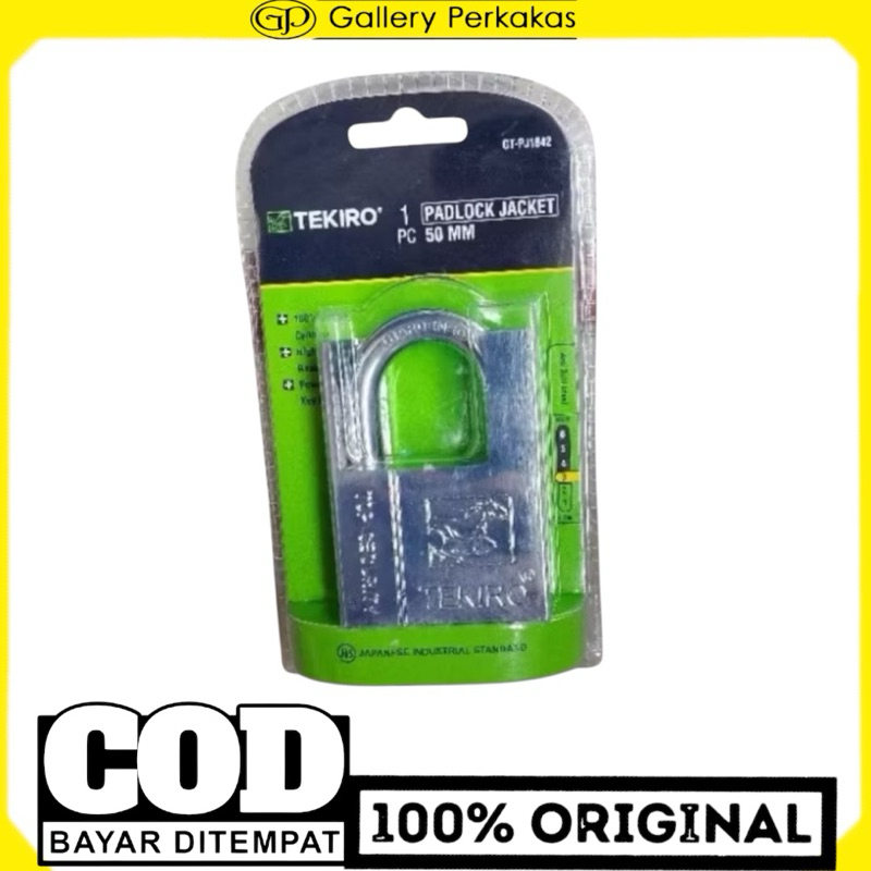 TEKIRO GEMBOK JAKET 50 MM GEMBOK JAKET PUTIH TEKIRO