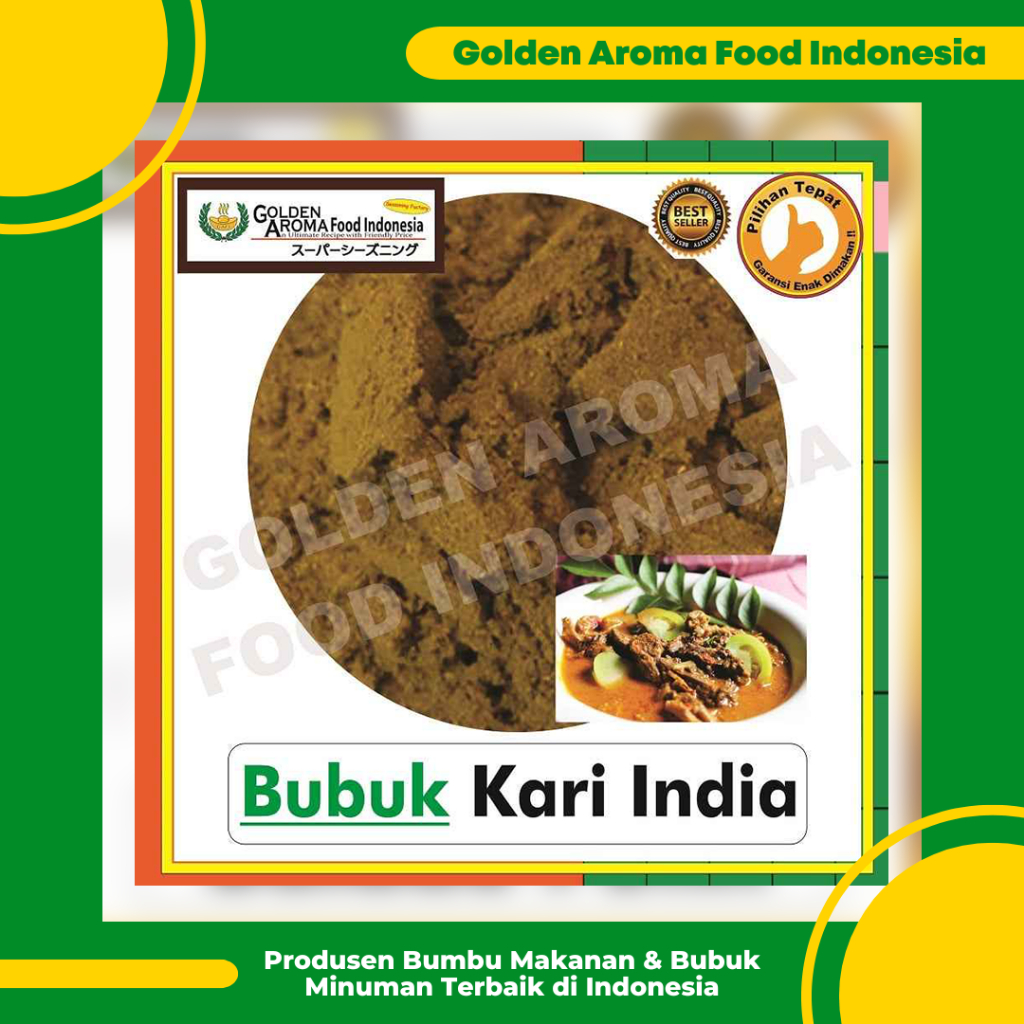 

Bubuk Kari India 1Kg, Jual Indian Curry Powder, Bubuk Rempah Murah Aman Terbaik