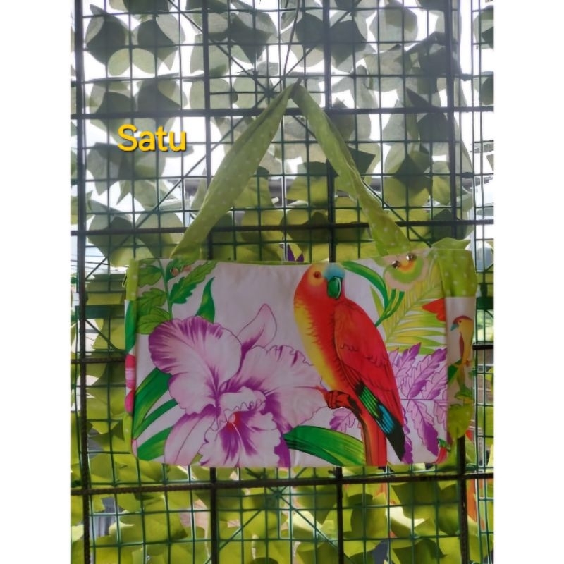 Tas Hobo Katun Jepang Handmade