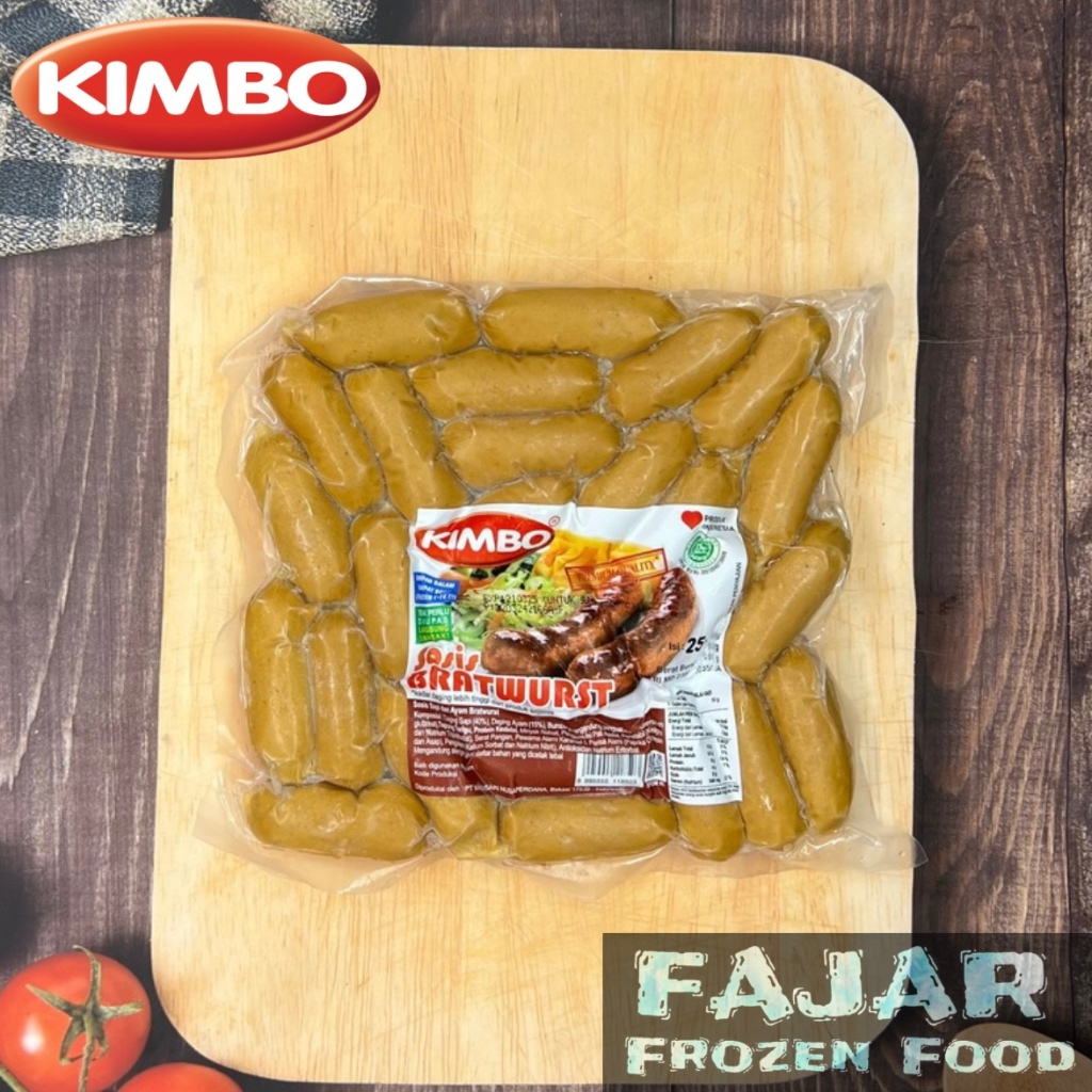 

KIMBO SOSIS BRATWURST | COCKTAIL 450gr
