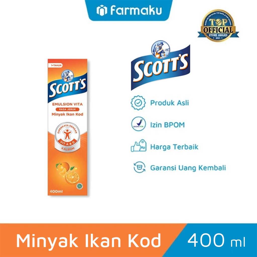 Scotts Emulsion Vita 400 Ml