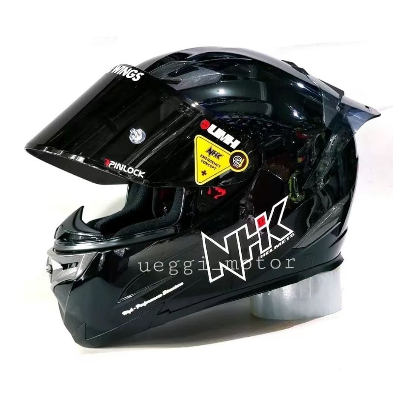 HELM NHK RX9 FULL FACE PAKET GANTENG FLAT VISOR