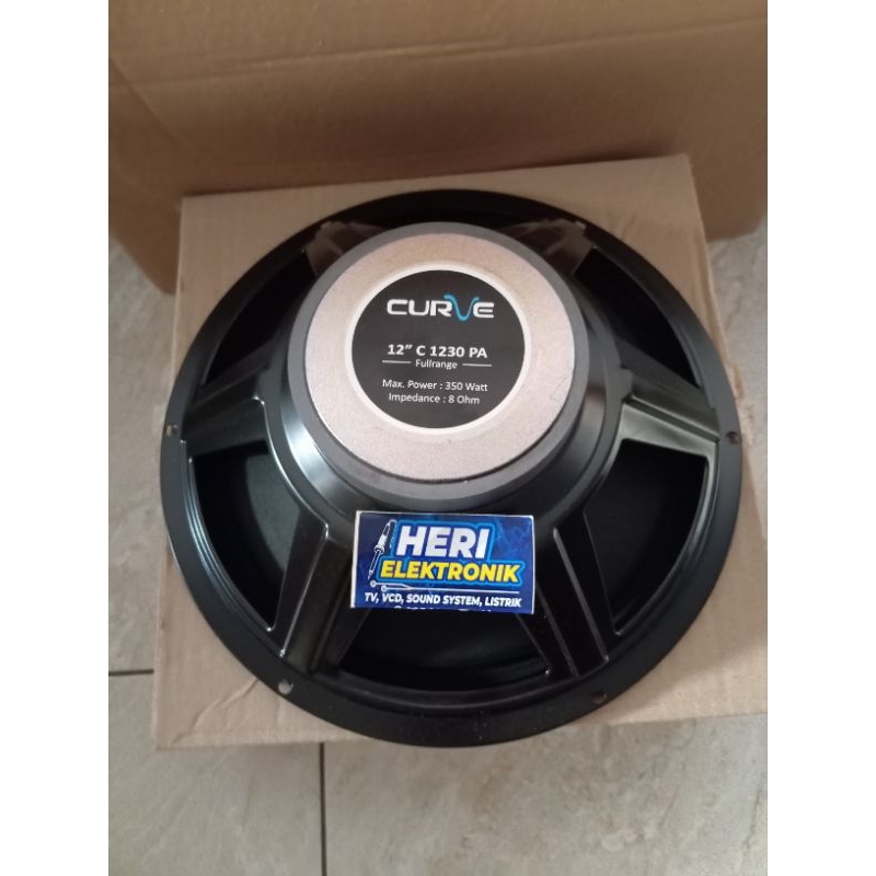 Speaker Curve 12inch 1230 Polos Full Range