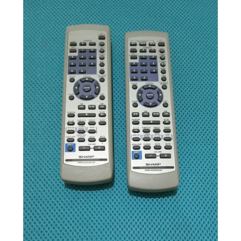 Remot Home Theater Sharp RRMCGA002BGZZ RRMCGA005BGZZ Original
