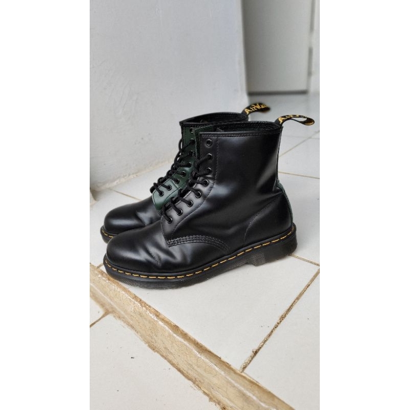 Dr martens 1460 black green original 100%