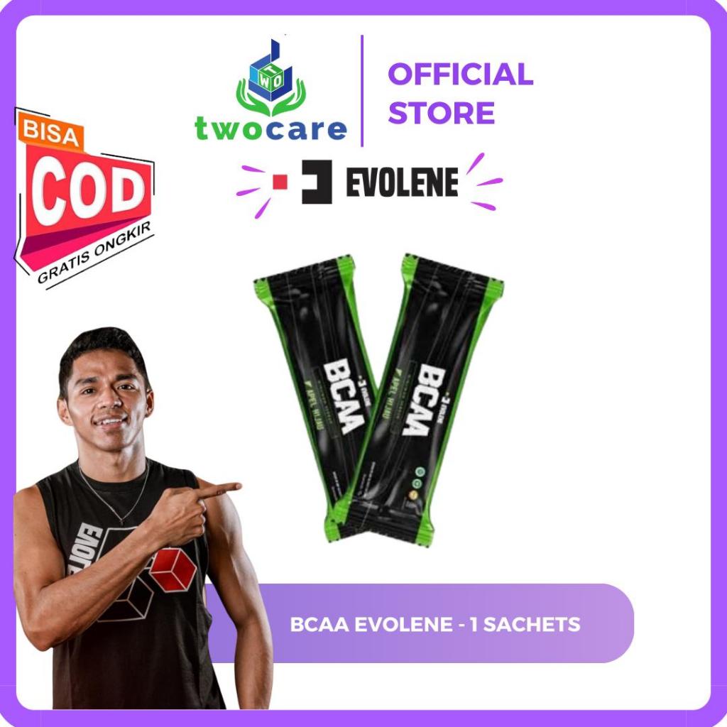 Evolene BCAA 1 Sachet Suplemen Fitness Amino BCAA Untuk Pemulihan Otot