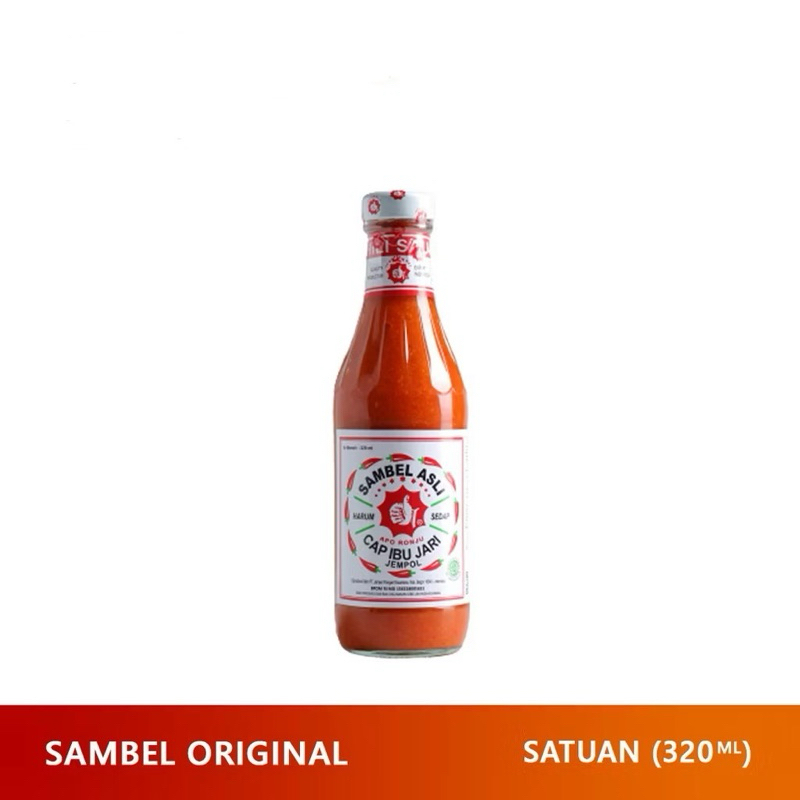 

Saus Sambal Asli Cap Ibu Jari Jempol 320ML