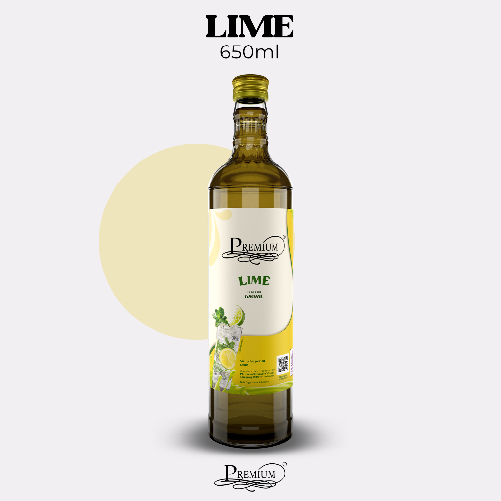 

Premium Syrup - Lime 650ml (Minuman Sirup untuk HORECA)
