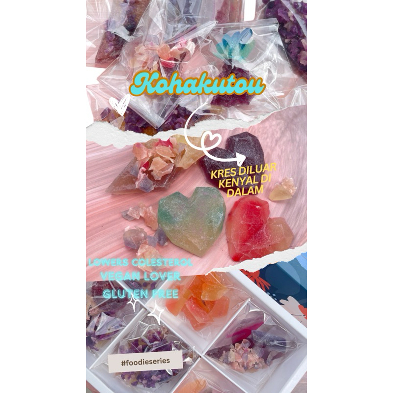 PERMEN VIRAL CRYSTAL JELLY KOHAKUTO LANGIT ASTEROID GALAXY CROWN